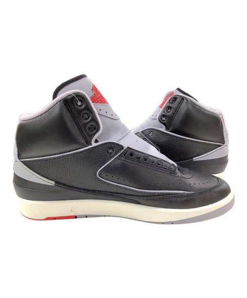 NIKE（ナイキ）NIKE (ナイキ) Air Jordan 2 Retro Black Cement　エアジョーダン2ブラックセメント ブラック×グレー サイズ:28cmの古着・服飾アイテム