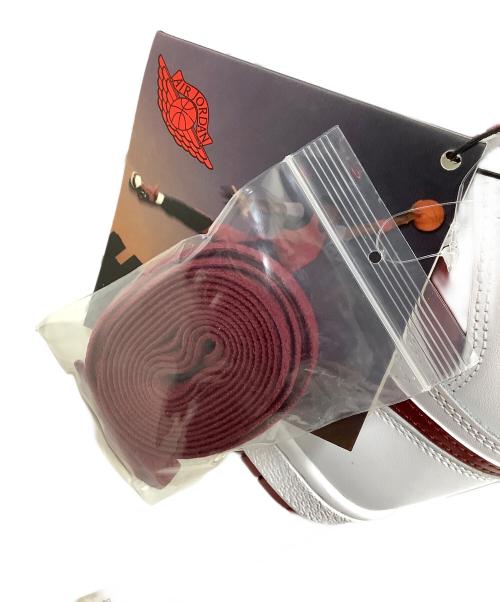 NIKE（ナイキ）NIKE (ナイキ) Air Jordan 1 High 85 Metallic Burgundy　エアジョーダン1 ハイ 85 メタリックバーガンディ レッド×ホワイト サイズ:28の古着・服飾アイテム