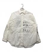 FRAMeWORK×LEVI PATAフレームワーク×）の古着「レギュラーシャツ」｜ホワイト