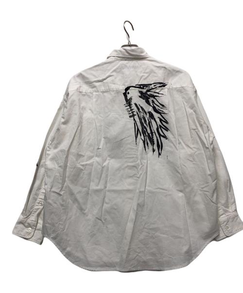 FRAMeWORK（フレームワーク）FRAMeWORK (フレームワーク) LEVI PATA レギュラーシャツ ホワイト サイズ: 不明の古着・服飾アイテム