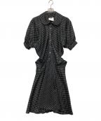 JUNYA WATANABE COMME des GARCONS(ジュンヤワタナベ コムデギャルソン）の古着「ワンピース」｜ブラック