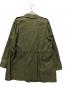 MUVEIL WORK (ミュベールワーク) ミリタリージャケット グリーン サイズ:38：5000円