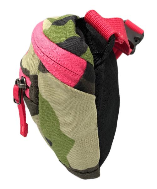 ARC'TERYX（アークテリクス）ARC'TERYX (アークテリクス) BEAMS (ビームス) SMU-MAKA 1 WAISTPACK　ウエストバッグ グリーン×ピンクの古着・服飾アイテム