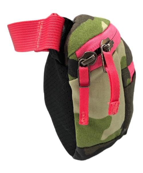 ARC'TERYX（アークテリクス）ARC'TERYX (アークテリクス) BEAMS (ビームス) SMU-MAKA 1 WAISTPACK　ウエストバッグ グリーン×ピンクの古着・服飾アイテム