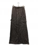 JOURNAL STANDARDジャーナルスタンダード）の古着「クリーンツイルタイトスカート」｜ダークブラウン