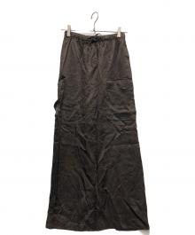 JOURNAL STANDARD（ジャーナルスタンダード）の古着「クリーンツイルタイトスカート」｜ダークブラウン