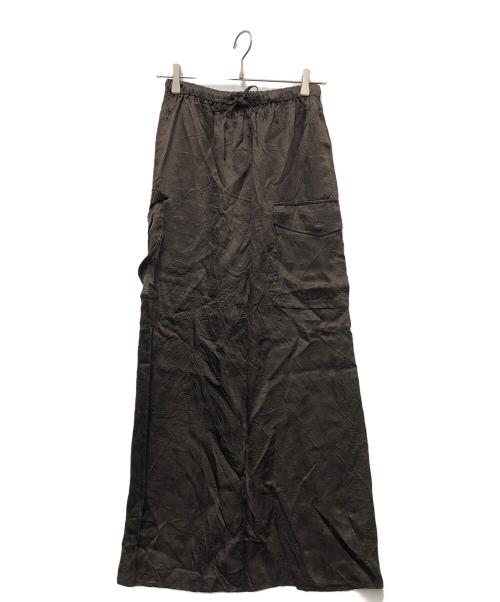 JOURNAL STANDARD（ジャーナルスタンダード）JOURNAL STANDARD (ジャーナル スタンダード) クリーンツイルタイトスカート ダークブラウン サイズ:不明の古着・服飾アイテム