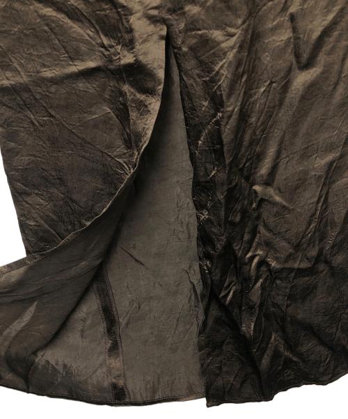 JOURNAL STANDARD（ジャーナルスタンダード）JOURNAL STANDARD (ジャーナル スタンダード) クリーンツイルタイトスカート ダークブラウン サイズ:不明の古着・服飾アイテム
