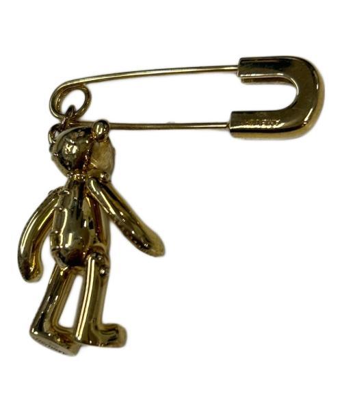 AMBUSH（アンブッシュ）AMBUSH (アンブッシュ) TEDDY BEAR CHARM EARRING(ピアス) ゴールドカラーの古着・服飾アイテム