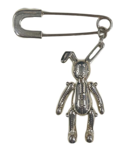 AMBUSH（アンブッシュ）AMBUSH (アンブッシュ) BUNNY CHARM EARRING(ピアス) シルバーカラーの古着・服飾アイテム