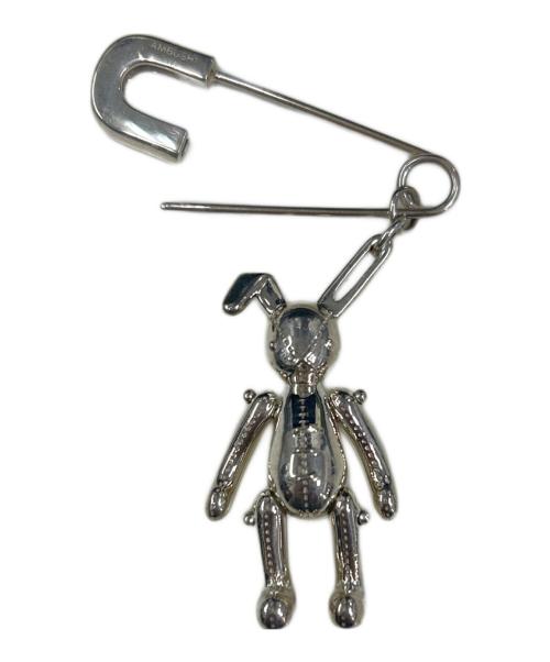 AMBUSH（アンブッシュ）AMBUSH (アンブッシュ) BUNNY CHARM EARRING(ピアス) シルバーカラーの古着・服飾アイテム