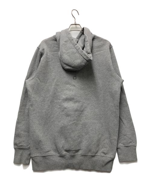 1017 ALYX 9SM（テンセブンティーン アリクス ナインエスエム）1017 ALYX 9SM (アリクス) グレースクリプトフーディ グレー サイズ:XLの古着・服飾アイテム
