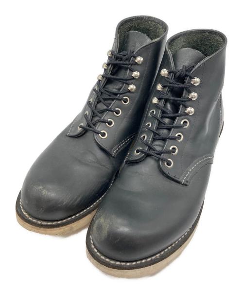 RED WING（レッドウィング）RED WING (レッドウィング) ワークブーツ ブラック サイズ:8の古着・服飾アイテム