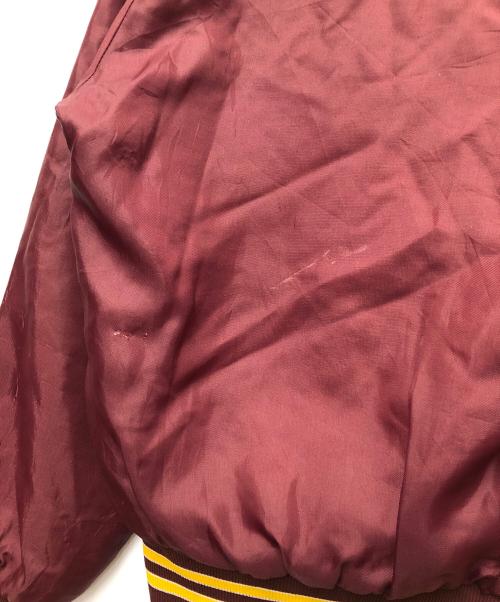 Holloway（ホロウェイ）Holloway (ホロウェイ) スタジャン ブラウン サイズ:Mの古着・服飾アイテム