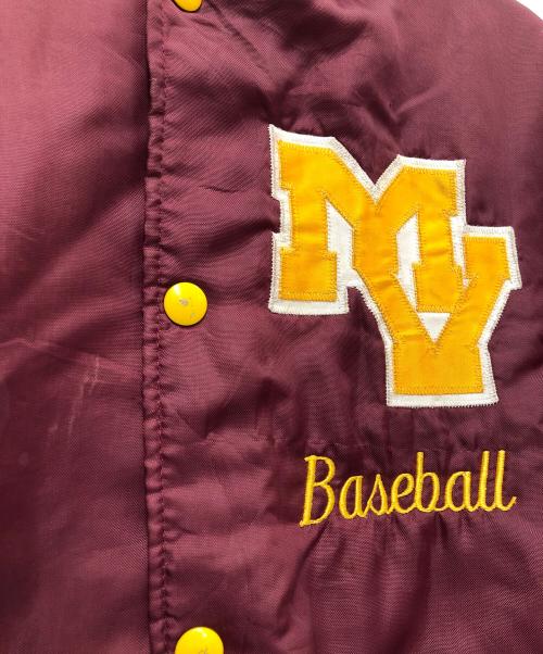 Holloway（ホロウェイ）Holloway (ホロウェイ) スタジャン ブラウン サイズ:Mの古着・服飾アイテム