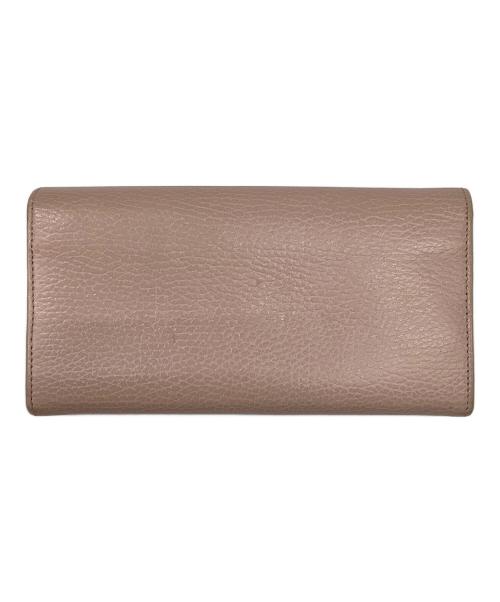 GUCCI（グッチ）GUCCI (グッチ) 長財布　GGマーモント ピンクの古着・服飾アイテム