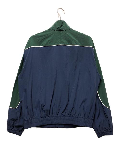 NEW BALANCE（ニューバランス）NEW BALANCE (ニューバランス) URBAN RESEARCH (アーバンリサーチ) ナイロンジャケット ネイビー×グリーン サイズ:Sの古着・服飾アイテム