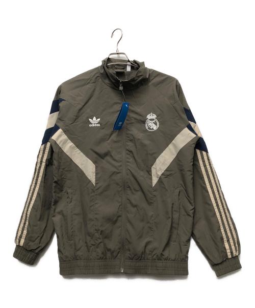 adidas（アディダス）adidas (アディダス) LIFESTYLER OGトラックトップ ベージュ サイズ:Mの古着・服飾アイテム