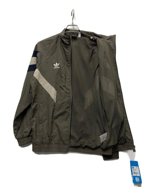 adidas（アディダス）adidas (アディダス) LIFESTYLER OGトラックトップ ベージュ サイズ:Mの古着・服飾アイテム