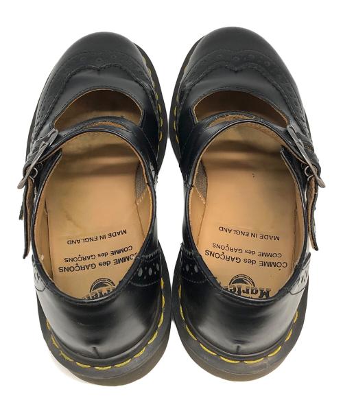 Dr.Martens（ドクターマーチン）Dr.Martens (ドクターマーチン) COMME des GARCONS (コムデギャルソン) 8065メリージェーンシューズ ブラック サイズ:UK4の古着・服飾アイテム