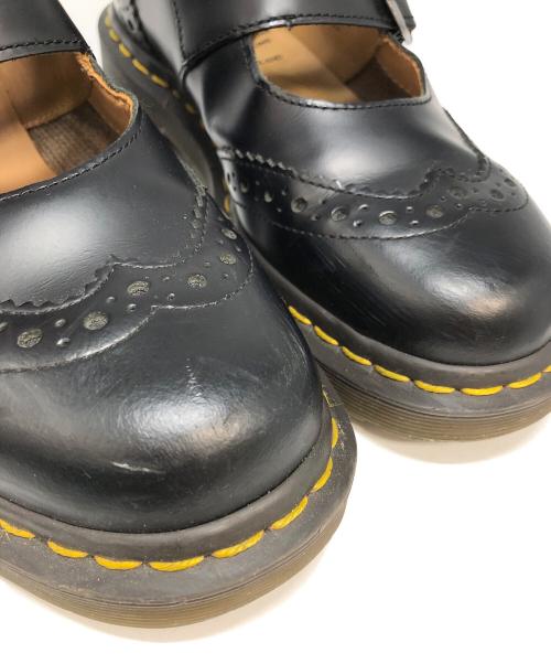 Dr.Martens（ドクターマーチン）Dr.Martens (ドクターマーチン) COMME des GARCONS (コムデギャルソン) 8065メリージェーンシューズ ブラック サイズ:UK4の古着・服飾アイテム