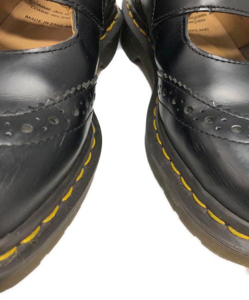 Dr.Martens（ドクターマーチン）Dr.Martens (ドクターマーチン) COMME des GARCONS (コムデギャルソン) 8065メリージェーンシューズ ブラック サイズ:UK4の古着・服飾アイテム