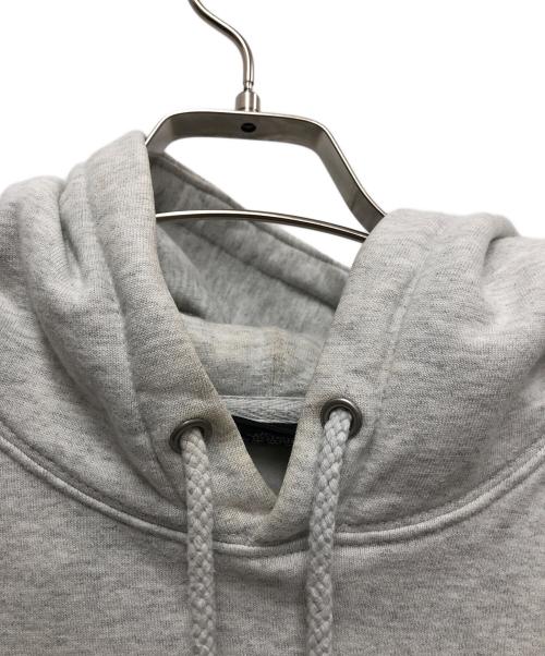 stussy（ステューシー）stussy (ステューシー) プルオーバーパーカー グレー サイズ:Mの古着・服飾アイテム