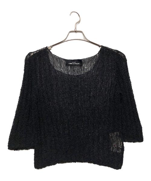 tricot COMME des GARCONS（トリココムデギャルソン）tricot COMME des GARCONS (トリココムデギャルソン) ニット ブラック サイズ:不明の古着・服飾アイテム