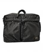 PORTERポーター）の古着「TANKER BRIEFCASE タンカーブリーフケース」｜ブラック