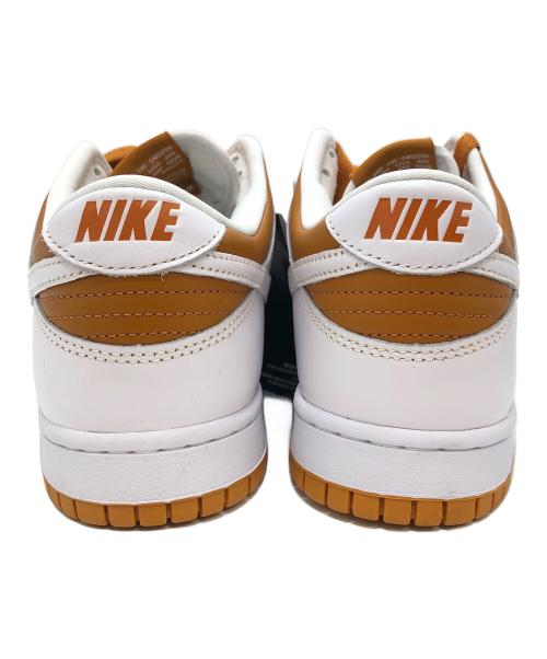 NIKE（ナイキ）NIKE (ナイキ) DUNK LOW QS ブラウン×ホワイト サイズ:26.5の古着・服飾アイテム