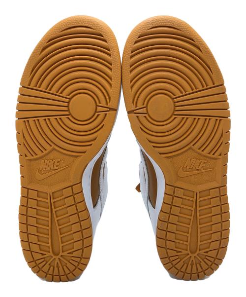 NIKE（ナイキ）NIKE (ナイキ) DUNK LOW QS ブラウン×ホワイト サイズ:26.5の古着・服飾アイテム