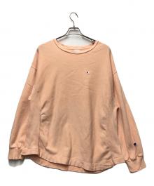 Champion REVERSE WEAVE（チャンピオン リバース ウィーブ）の古着「スウェット」｜ピンク