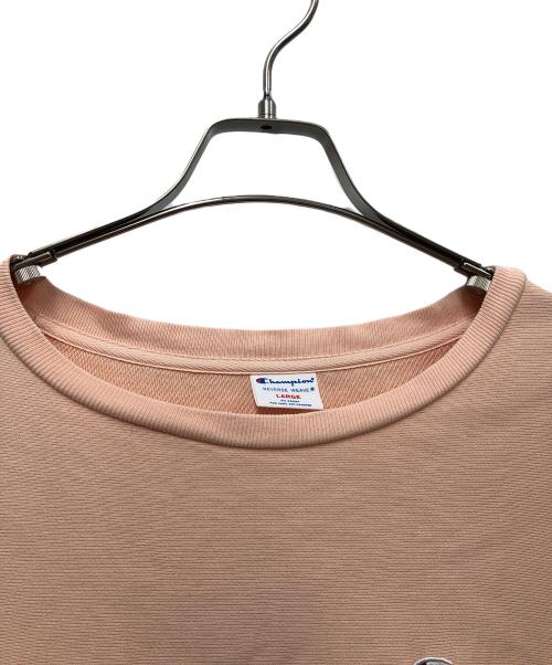 Champion REVERSE WEAVE（チャンピオン リバース ウィーブ）Champion REVERSE WEAVE (チャンピオン リバース ウィーブ) スウェット ピンク サイズ:Lの古着・服飾アイテム