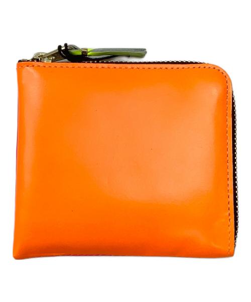 COMME des GARCONS（コムデギャルソン）COMME des GARCONS (コムデギャルソン) スーパーフロー　コインケース オレンジ×ピンクの古着・服飾アイテム