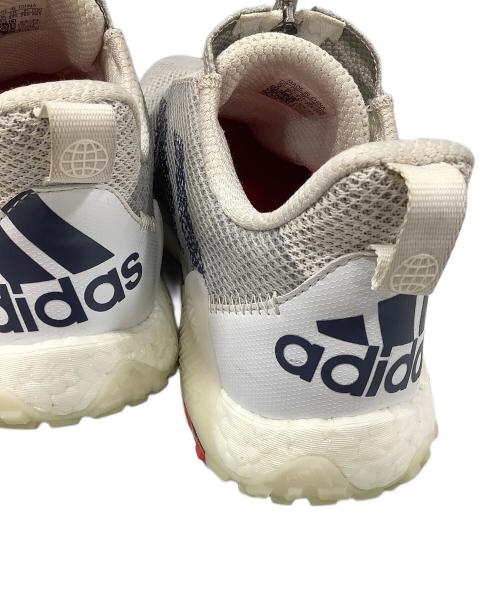 adidas（アディダス）adidas (アディダス) ゴルフシューズ グレー×ホワイト サイズ:JP265の古着・服飾アイテム