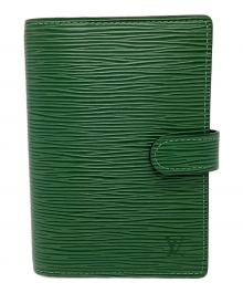 LOUIS VUITTON（ルイ ヴィトン）の古着「アジェンダMM エピ　手帳カバー」｜グリーン