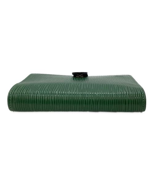 LOUIS VUITTON（ルイ ヴィトン）LOUIS VUITTON (ルイ ヴィトン) アジェンダMM エピ　手帳カバー グリーンの古着・服飾アイテム