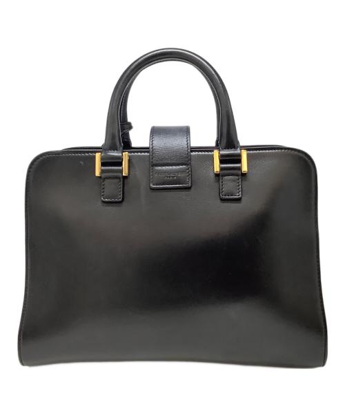 Saint Laurent Paris（サンローランパリ）Saint Laurent Paris (サンローランパリ) ベイビーカバスハンドバッグ ブラックの古着・服飾アイテム