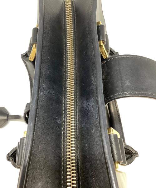 Saint Laurent Paris（サンローランパリ）Saint Laurent Paris (サンローランパリ) ベイビーカバスハンドバッグ ブラックの古着・服飾アイテム