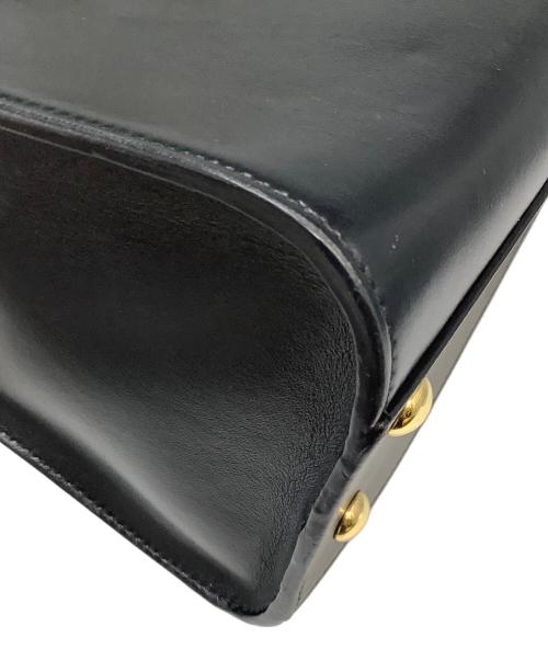 Saint Laurent Paris（サンローランパリ）Saint Laurent Paris (サンローランパリ) ベイビーカバスハンドバッグ ブラックの古着・服飾アイテム