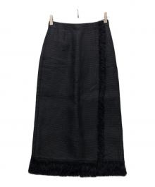 AURALEE（オーラリー）の古着「スカート」｜ブラック
