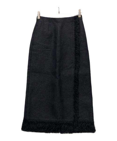 AURALEE（オーラリー）AURALEE (オーラリー) スカート ブラックの古着・服飾アイテム