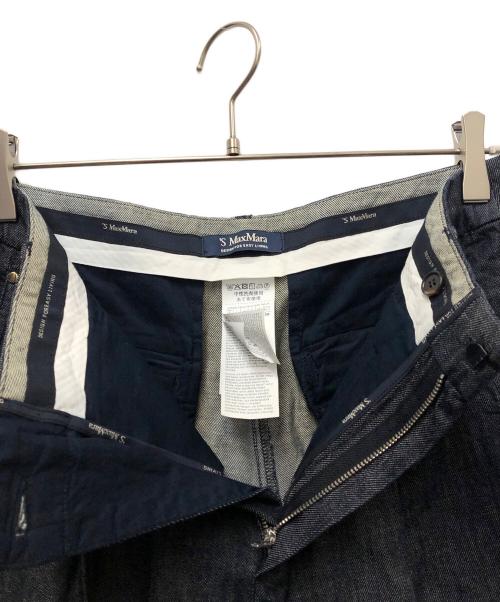 'S Max Mara（エスマックスマーラ）'S Max Mara (エスマックスマーラ) パンツ インディゴ サイズ:42の古着・服飾アイテム