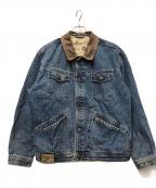 Marlboro Classicsマルボロクラッシクス）の古着「デニムジャケット」｜ブルー×ブラウン