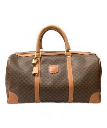 CELINE（セリーヌ）の古着「マカダムM14 ボストンバッグ」｜ブラウン