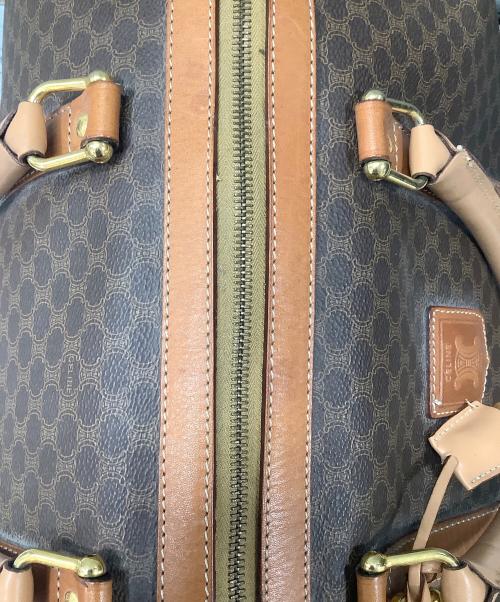 CELINE（セリーヌ）CELINE (セリーヌ) マカダムM14 ボストンバッグ ブラウンの古着・服飾アイテム