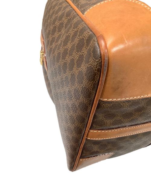 CELINE（セリーヌ）CELINE (セリーヌ) マカダムM14 ボストンバッグ ブラウンの古着・服飾アイテム