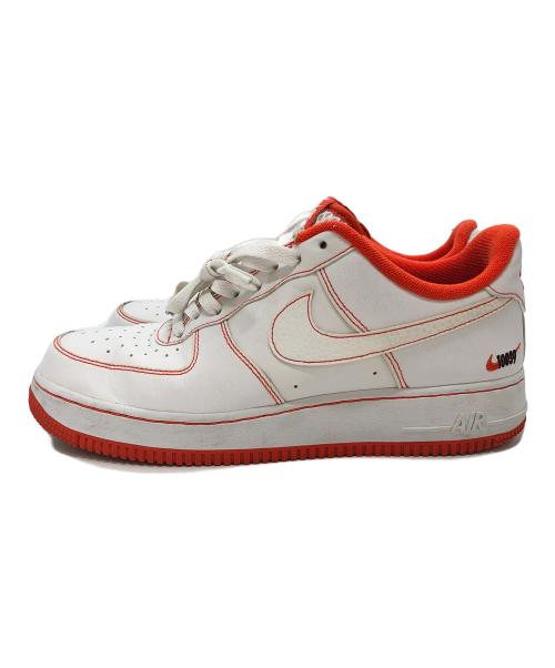 NIKE（ナイキ）NIKE (ナイキ) Air Force 1 Low '07 ホワイト×オレンジ サイズ:28.5の古着・服飾アイテム