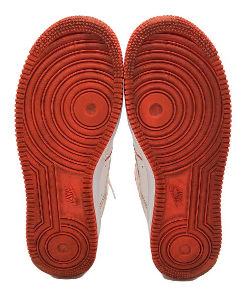 NIKE（ナイキ）NIKE (ナイキ) Air Force 1 Low '07 ホワイト×オレンジ サイズ:28.5の古着・服飾アイテム