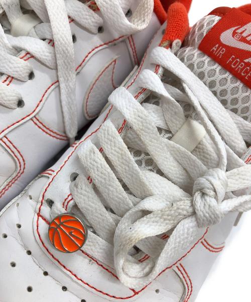 NIKE（ナイキ）NIKE (ナイキ) Air Force 1 Low '07 ホワイト×オレンジ サイズ:28.5の古着・服飾アイテム